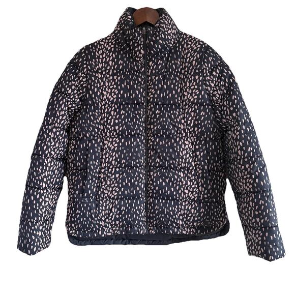 Barbour Women's Marin Reversible Quilted Puffer Jacket in Size US 4 Oversized - Picture 4 of 16